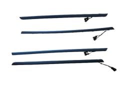 3 SERISI F30 IÇIN UYUMLU  AMBIANS SET (KLIMA PANEL VE KAPILAR) - MAVI RENK