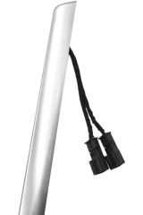 3 SERISI F30 IÇIN UYUMLU  AMBIANS SET (KLIMA PANEL VE KAPILAR) - SILVER RENK