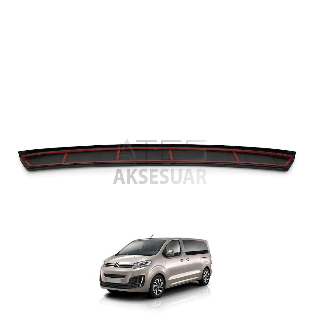 Jumpy/Spacetourer Arka Tampon Eşiği Koruma Parlak 2017-