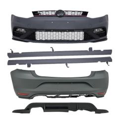 POLO 6R/6C IÇIN UYUMLU  (2010-2017) KASA IÇIN  MAKYAJLI GTI BODY KIT