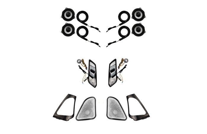 3 SERISI G20 KAPI HOPARLÖRLERI & TWEETER VE ISIKLI AMBIANS KAPAKLAR ( 11 renk)