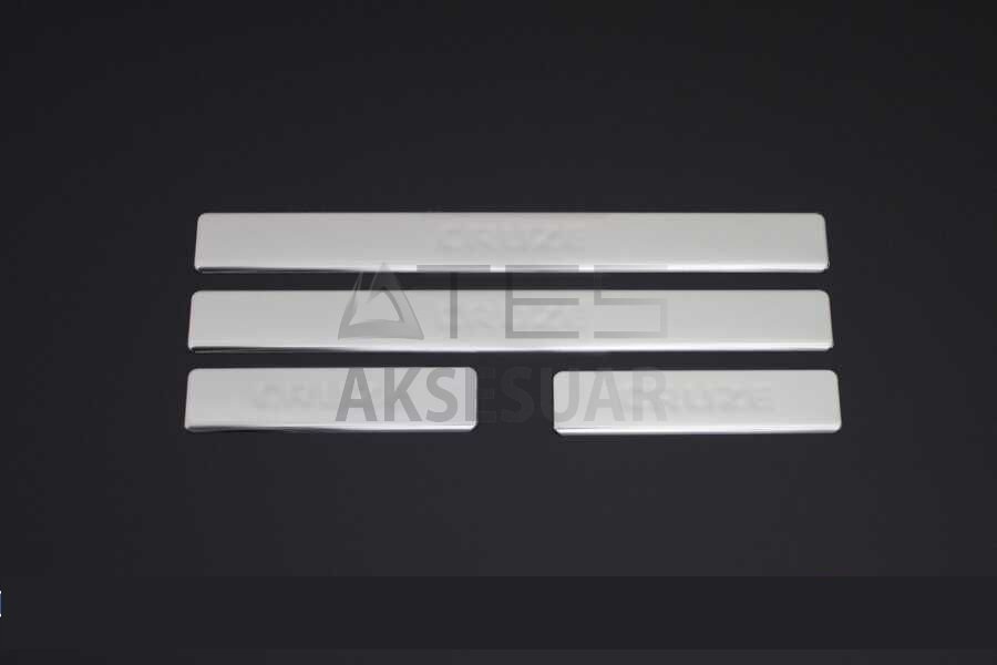 Chevrolet Cruze Krom Kapı Eşiği 4 Parça 2009 ve Sonrası