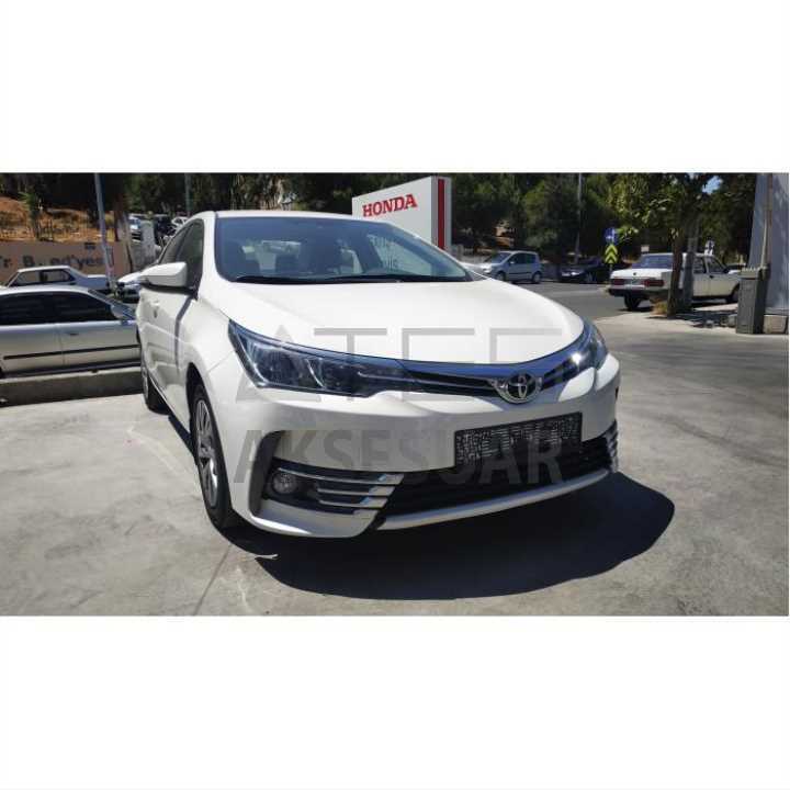 TOYOTA COROLLA 2013-2016 ÖN SIS ÇITA KAPLAMA NIKELAJ 8 PARCA