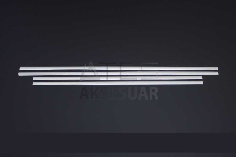 Chevrolet Aveo HB Krom Cam Çıtası 4 Parça 2012 ve Sonrası