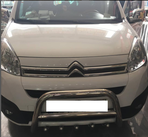 CİTROEN BERLİNGO ÖN KROM KORUMA