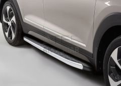 Hyundai Tucson Blackline Yan Basamak Alüminyum 2020 ve Sonrası