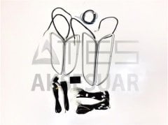 MERCEDES W176 A & W117 CLA & GLA 64 RENK AMBIANS AYDINLATMA - APLIKASYON KONTROLLU