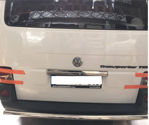 VOLKSWAGEN TRANSPORTER ARKA KROM KORUMA