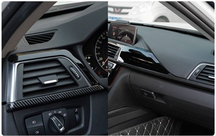 3 SERISI F30 IÇIN UYUMLU  GÖGÜSLÜK KAPLAMA - KARBON (2 PARÇA)