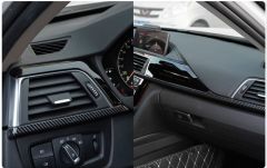 3 SERISI F30 IÇIN UYUMLU  GÖGÜSLÜK KAPLAMA - KARBON (2 PARÇA)