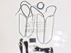 MERCEDES W176 A & W117 CLA & GLA 64 RENK AMBIANS AYDINLATMA - APLIKASYON KONTROLLU