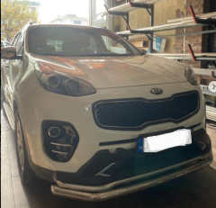 KİA SPORTAGE ÖN KROM KORUMA