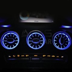 MERCEDES W176 A & W117 CLA & GLA 64 RENK ON HAVALANDIRMA - APLIKASYON KONTROLLU