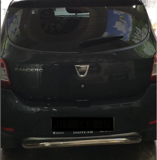 DACİA DUSTER ARKA KROM KORUMA