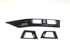 3 SERISI F30 GÖGÜSLÜK VE MENFEZ KAPLAMA SETI - PIANO BLACK