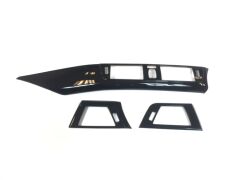 3 SERISI F30 GÖGÜSLÜK VE MENFEZ KAPLAMA SETI - PIANO BLACK