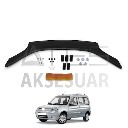 Citroen Berlingo Ön Kaput Koruyucu Rüzgarlık 4mm