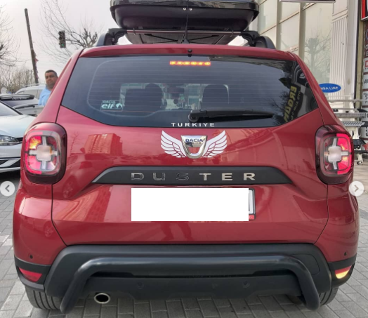 DACİA DUSTER ARKA SİYAH KORUMA