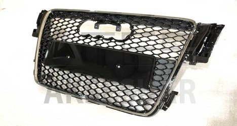 AUDI A5 2008-2012 PANJUR RS5 SIYAH KROM CERCEVE