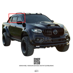 Mercedes X-Class Cam Rüzgarlığı