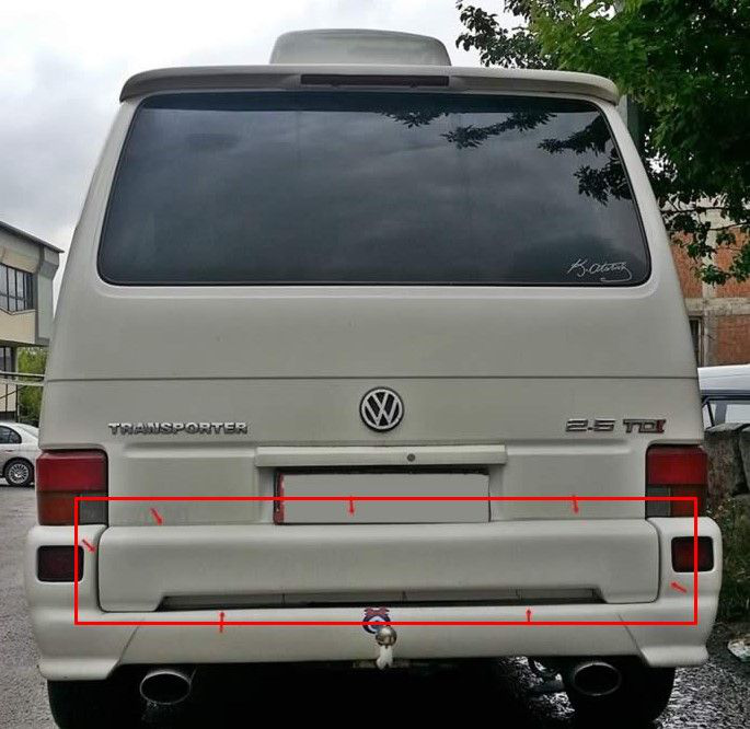 Volkswagen T4 Bagaj Kabartma