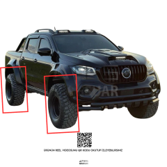 Mercedes X-Class Cam Rüzgarlığı