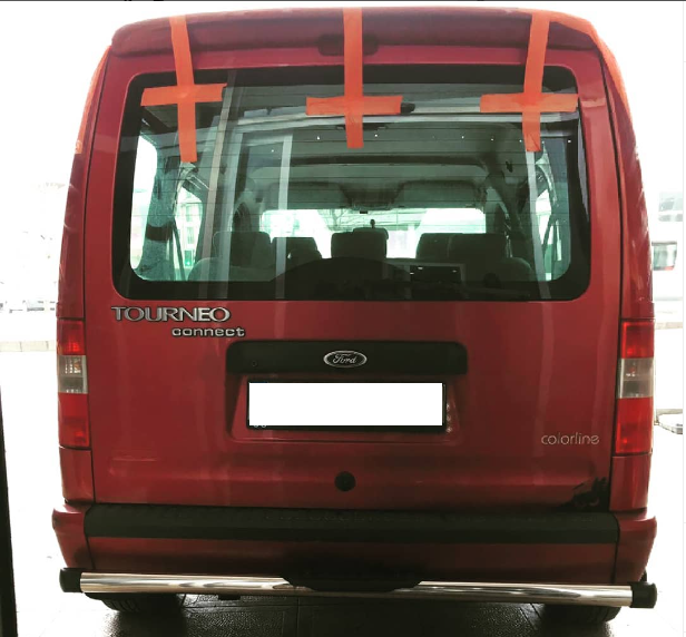 FORD CONNECT ARKA  KROM KORUMA