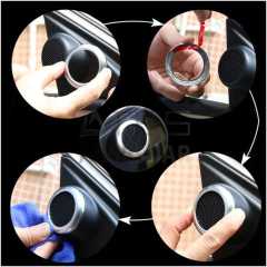 TOYOTA COROLLA 2014-2018 TWEETER HALKA KAPLAMA SILVER