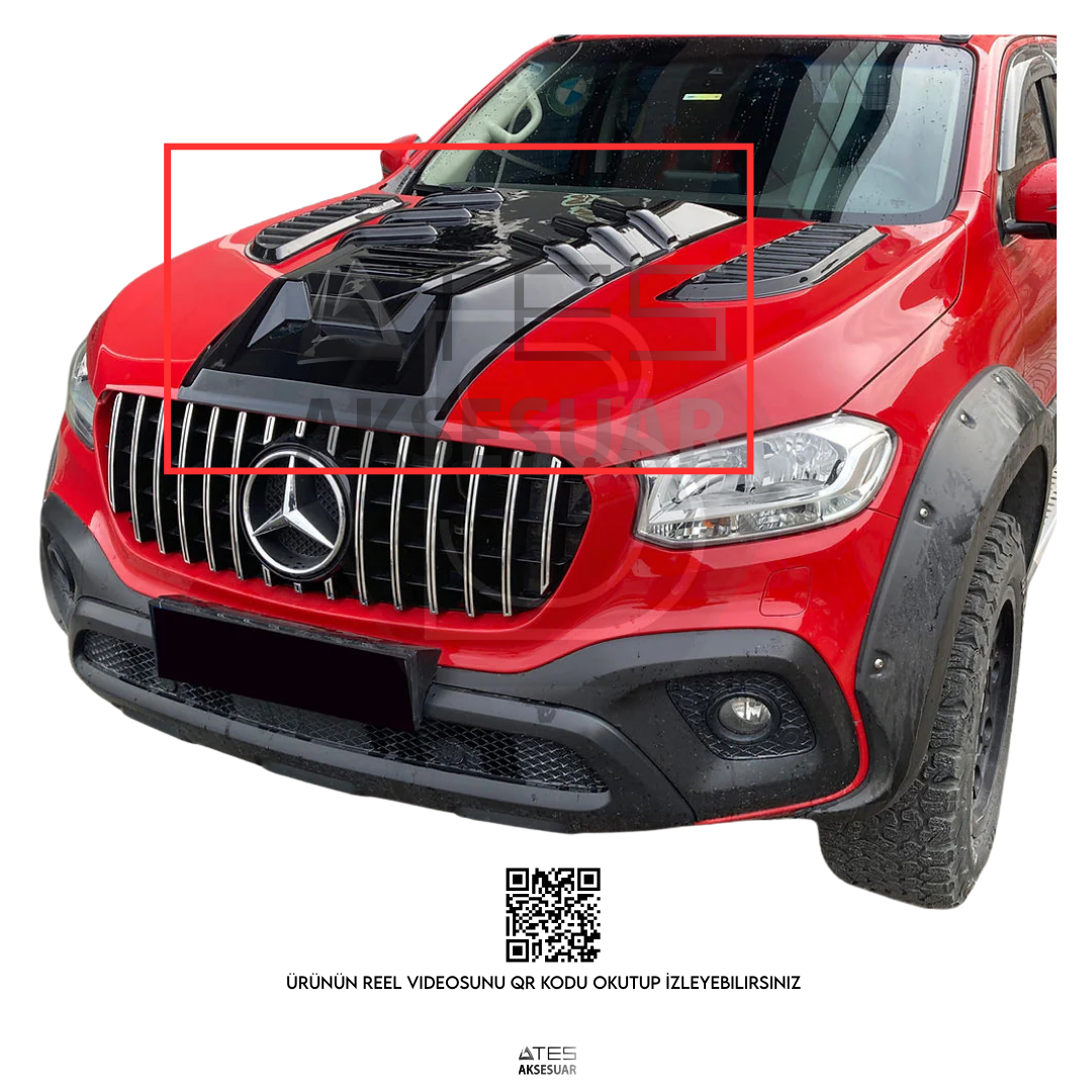 Mercedes X-Class Kaput Kaplama