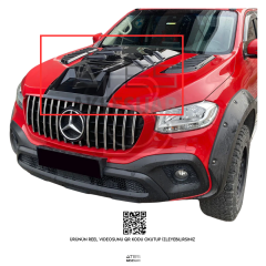 Mercedes X-Class Kaput Kaplama