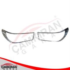 HILUX REVO 2016-2019 IÇIN UYUMLU FAR ÇERÇEVE KAPLAMA KROM