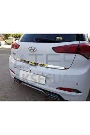 Hyundai i20 Krom Bagaj Alt Çıtası 2014-2018