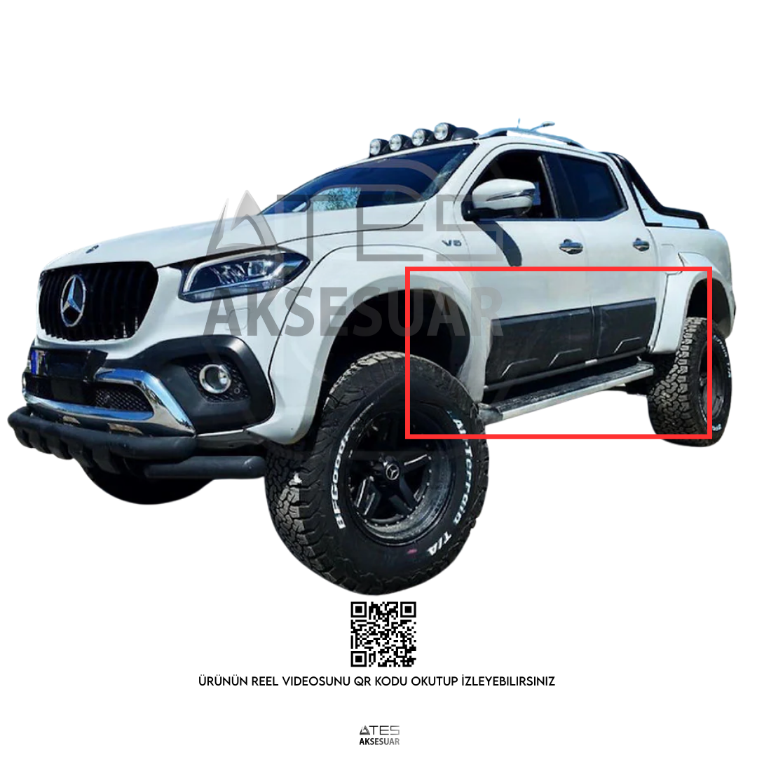 Mercedes X-Class Kapı Kaplama Dodik