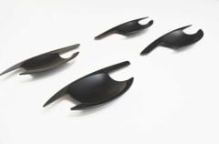 L200 2019+ IÇIN UYUMLU  IC KAPI KOLU KAPLAMA - SIYAH