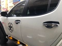 L200 2008-2014 IÇIN UYUMLU IC KAPI KOLU KAPLAMA SIYAH