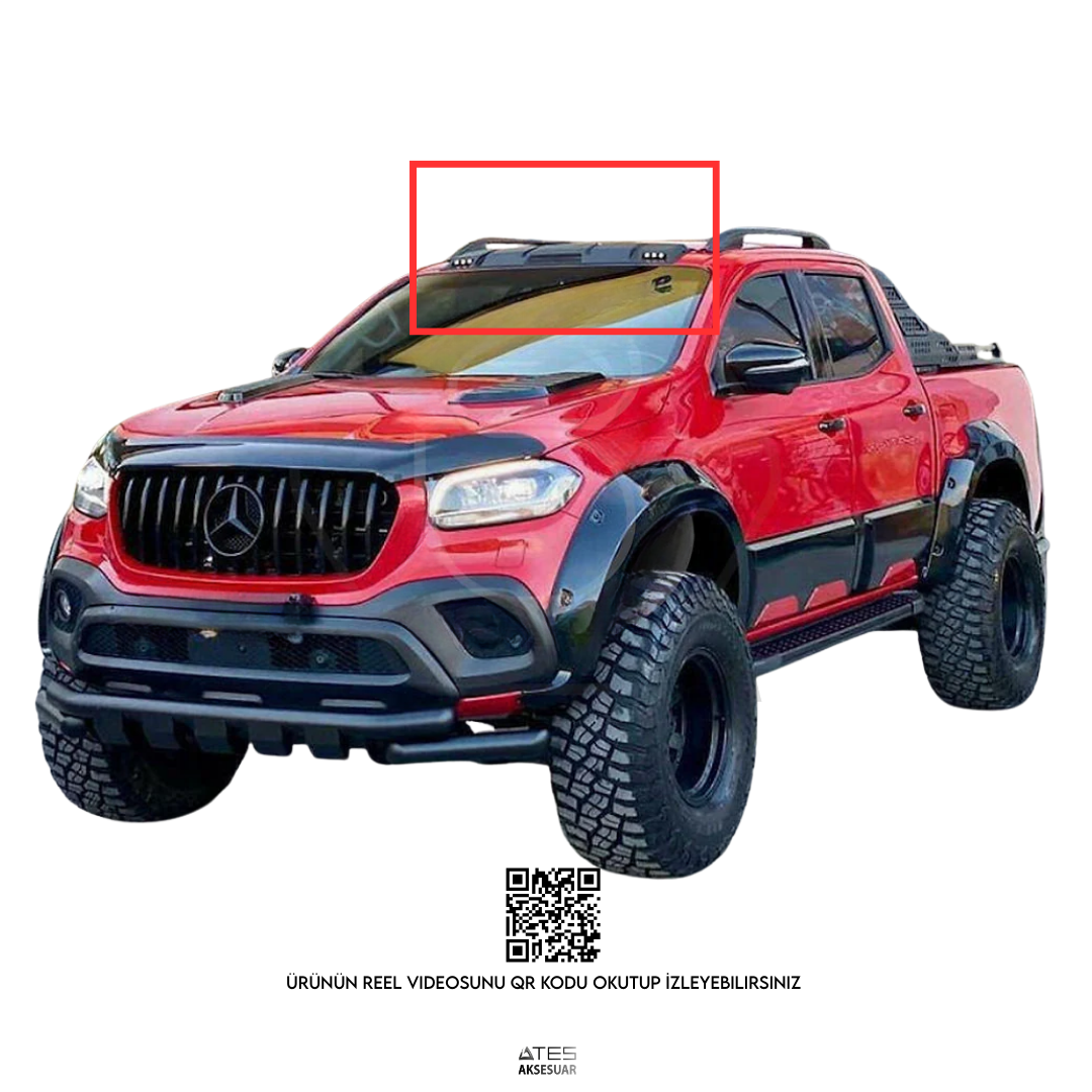 Mercedes X-Class Kaput Tavan Led