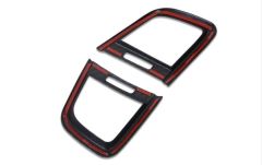 CR-V 2017+ IÇIN UYUMLU  KARBON MENFEZ KAPLAMA 2 PARCA