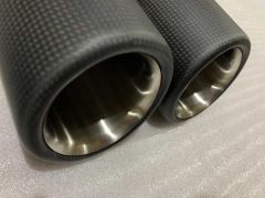AKRAPOVIC EGZOZ DUAL  89 mm