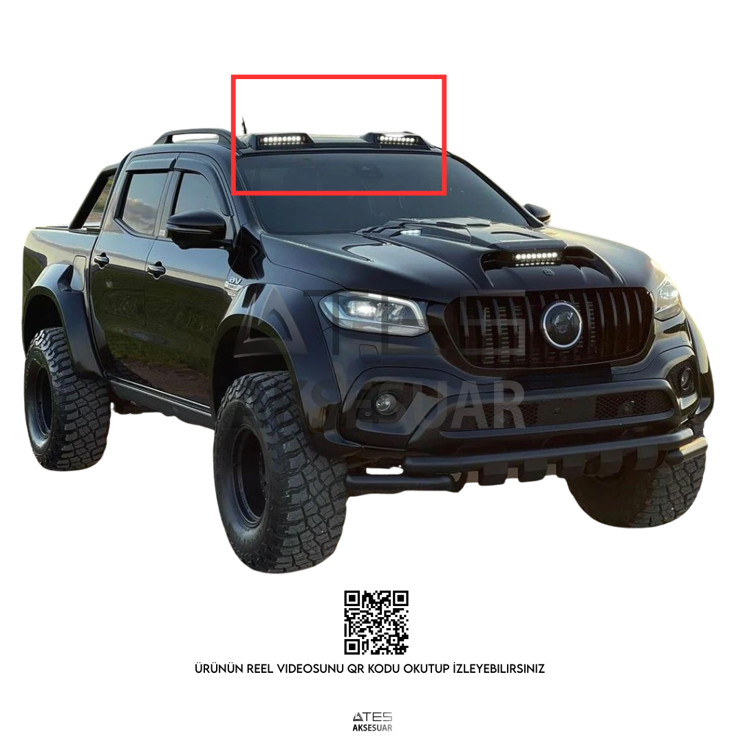 Mercedes X-Class Premium Tavan Kaplama Led