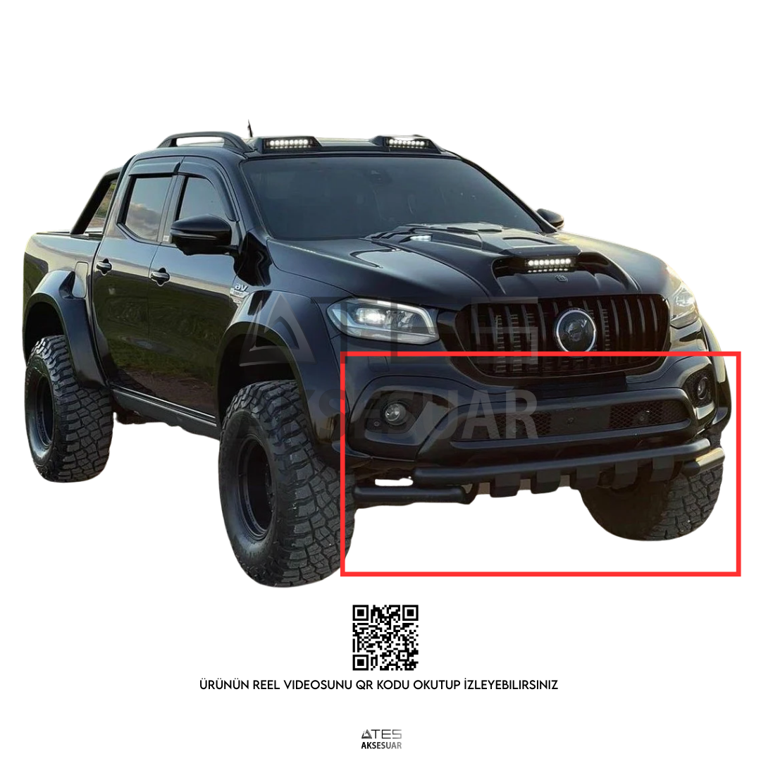 Mercedes X-Class Krom Ön Koruma Demiri