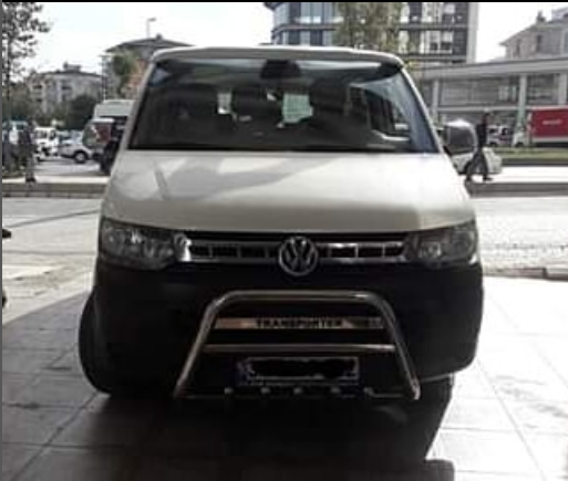 VOLKSWAGEN TRANSPORTER ÖN KROM KORUMA