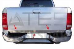 VW Amarok Krom Bagaj Alt Çıta 2010 Model Üzeri