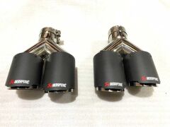 AKRAPOVIC EGZOZ BOLMELI DUAL 89 mm
