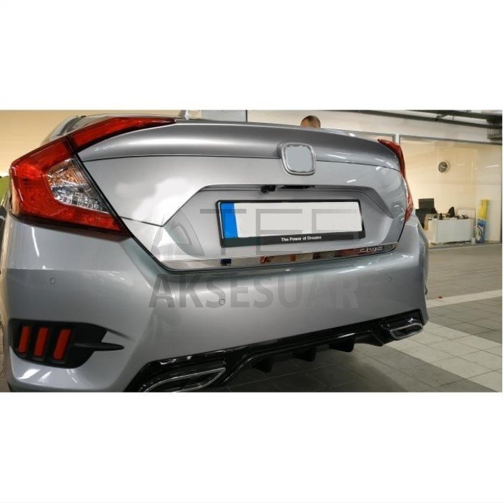 HONDA CIVIC FC5 2016-2020 BAGAJ KAPAĞI ALT KROM ÇITASI Stok Kodu: 2012