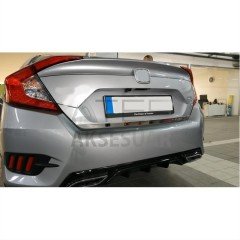 HONDA CIVIC FC5 2016-2020 BAGAJ KAPAĞI ALT KROM ÇITASI Stok Kodu: 2012