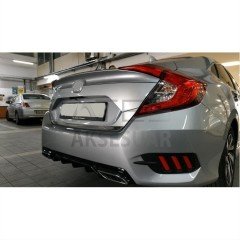 HONDA CIVIC FC5 2016-2020 BAGAJ KAPAĞI ALT KROM ÇITASI Stok Kodu: 2012