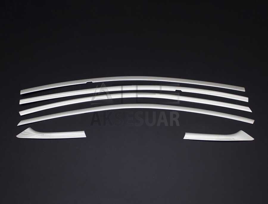 Chevrolet Cruze Krom Üst Cam Çerçevesi 6 Parça 2009 ve Sonrası