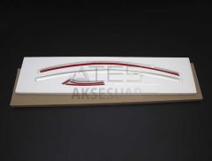 Chevrolet Cruze Krom Üst Cam Çerçevesi 6 Parça 2009 ve Sonrası