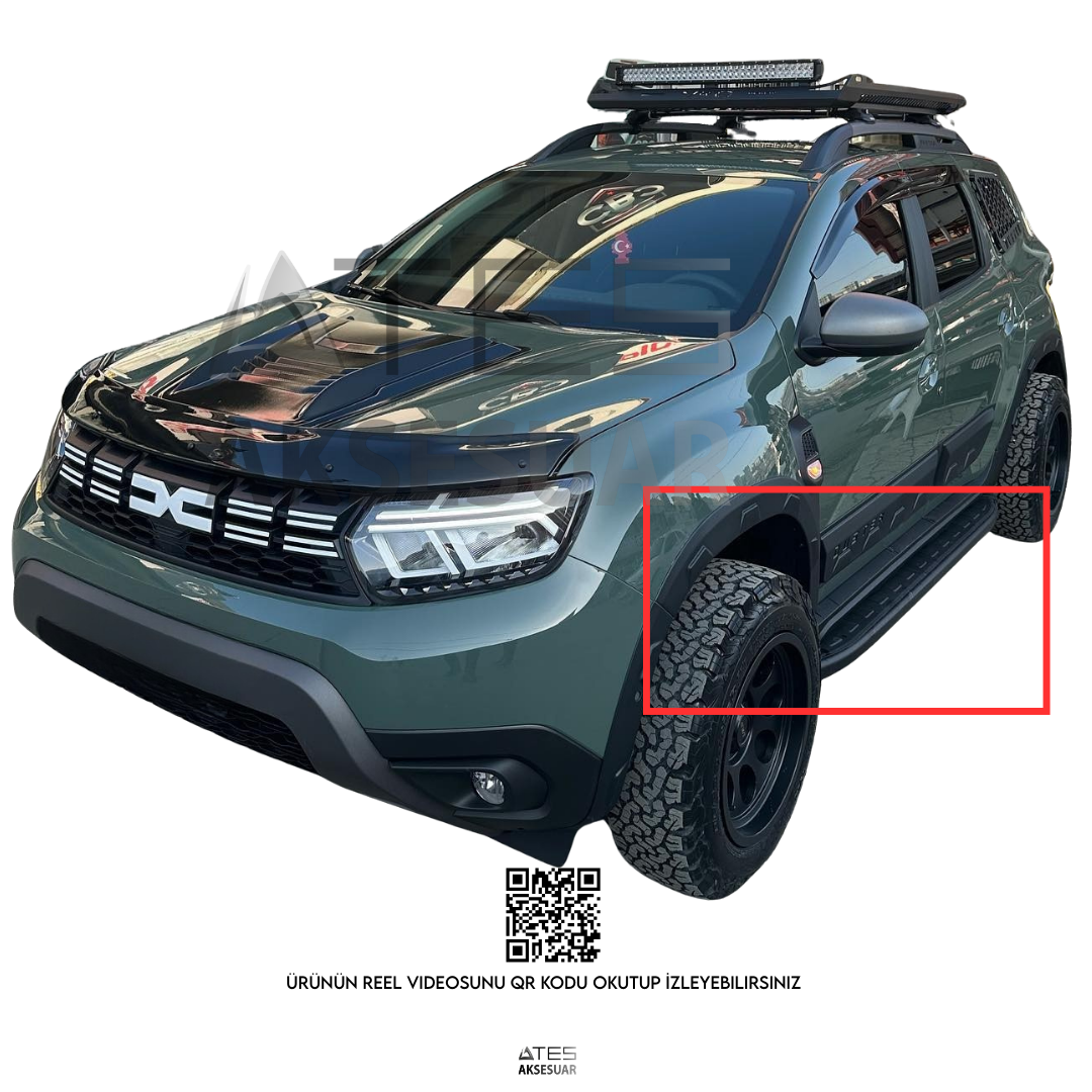 Dacia Duster Noktalı  Yan Basamak