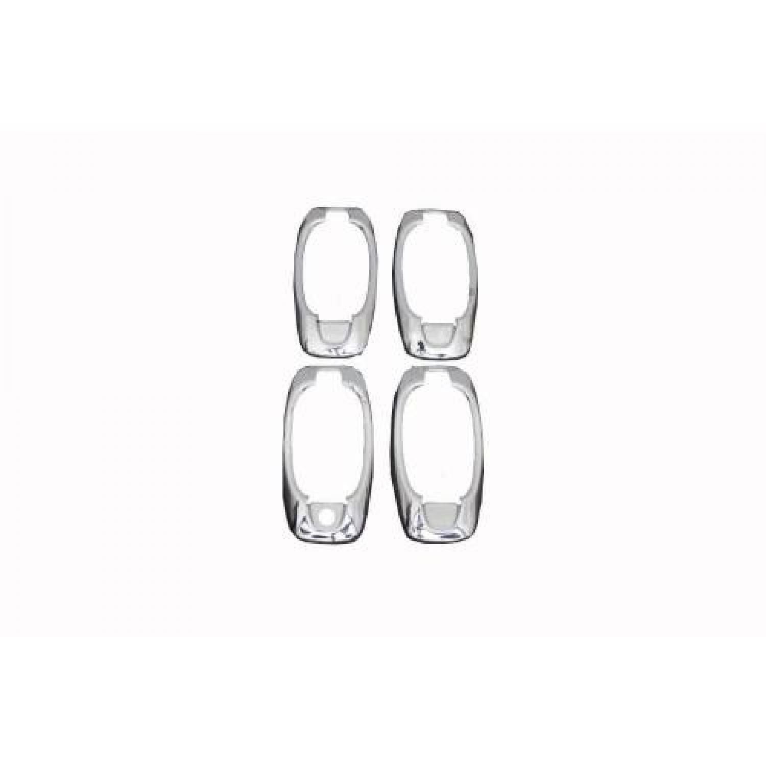 Citroen Nemo Kapı Kolu Çerçevesi 4 Kapı Paslanmaz Çelik 2007-